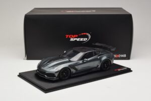 Chevrolet Corvette C7 ZR-1 Shadow Grey Metallic TopSpeed 1:18 TS0148 Ρητίνη - εικόνα 6 από 6