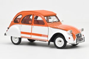Citroen 2CV Spot Πορτοκαλί & Λευκό Norev 1:18 181473 Μέταλλο - εικόνα 2 από 3