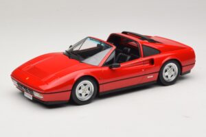 Ferrari 328 GTS Κόκκινο Με Μαύρο Εσωτερικό KK-Scale 1:18 KKDC180551 Μέταλλο