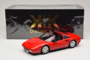 Ferrari 328 GTS Κόκκινο Με Μαύρο Εσωτερικό KK-Scale 1:18 KKDC180551 Μέταλλο - εικόνα 7 από 7