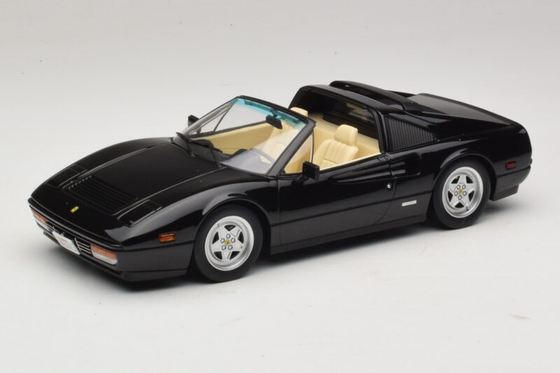 Ferrari 328 GTS US Version Μαύρο Miami Vice Sonny KK-Scale 1:18 KKDC181702 Μέταλλο