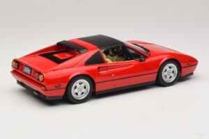 Ferrari 328 GTS Έκδοση US Κόκκινο Beverly Hills Cop II Με Μπεζ Εσωτερικό KK-Scale 1:18 KKDC181701 Μέταλλο - εικόνα 3 από 7