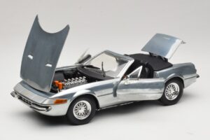 Ferrari 365 GTS Chrome Silver Hot Wheels 1:18 25738 Μέταλλο - εικόνα 2 από 8