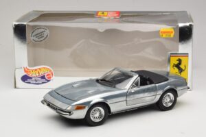 Ferrari 365 GTS Chrome Silver Hot Wheels 1:18 25738 Μέταλλο - εικόνα 8 από 8