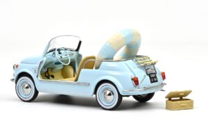 Fiat 500 Jolly Μπλε Norev 1:18 187793 Μέταλλο - εικόνα 2 από 5