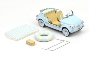 Fiat 500 Jolly Μπλε Norev 1:18 187793 Μέταλλο - εικόνα 5 από 5