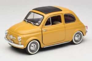 Fiat 500 Κίτρινο Solido 1:18 8042 Μέταλλο
