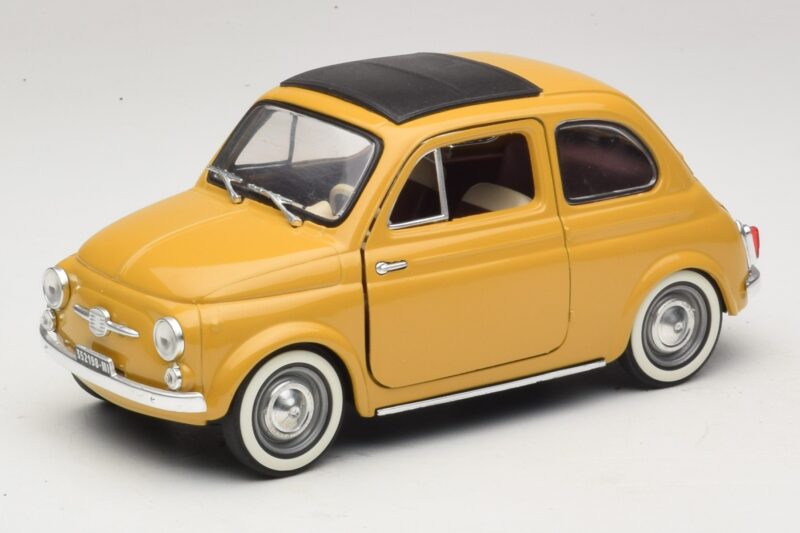 Fiat 500 Κίτρινο Solido 1:18 8042 Μέταλλο