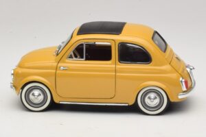 Fiat 500 Κίτρινο Solido 1:18 8042 Μέταλλο - εικόνα 4 από 8