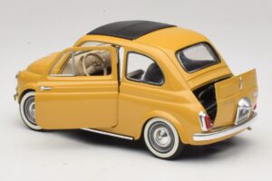 Fiat 500 Κίτρινο Solido 1:18 8042 Μέταλλο - εικόνα 5 από 8