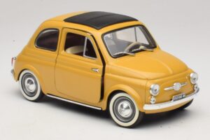 Fiat 500 Κίτρινο Solido 1:18 8042 Μέταλλο - εικόνα 6 από 8