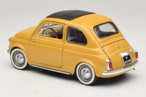 Fiat 500 Κίτρινο Solido 1:18 8042 Μέταλλο - εικόνα 7 από 8