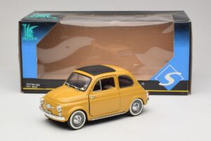 Fiat 500 Κίτρινο Solido 1:18 8042 Μέταλλο - εικόνα 8 από 8
