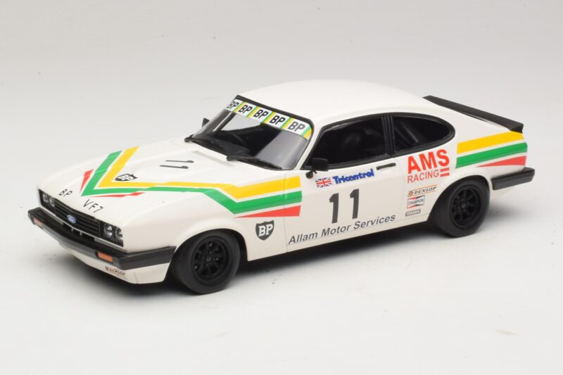 Ford Capri 3.0 #11 Allam Motor Services Silverstone Club Circuit Race BSCC 1979 Minichamps 1:18 155798611 Μέταλλο