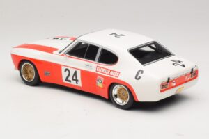 Ford Capri RS 2600 #24 D. Glemser / J. Mass 9 Hours of Kyalami Class Winner 1971 Minichamps 1:18 155718509 Μέταλλο - εικόνα 5 από 6