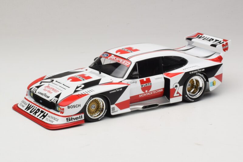 Ford Capri Turbo Group 5 Wurth #2 K. Ludwig DRM Champion 1981 Minichamps 1:18 100818602 Μέταλλο