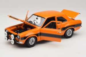 Ford Escort Mk1 RS1600 AVO Πορτοκαλί Με Μαύρες Ρίγες Minichamps 1:18 100688104 Μέταλλο - εικόνα 2 από 8