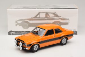 Ford Escort Mk1 RS1600 AVO Πορτοκαλί Με Μαύρες Ρίγες Minichamps 1:18 100688104 Μέταλλο - εικόνα 8 από 8