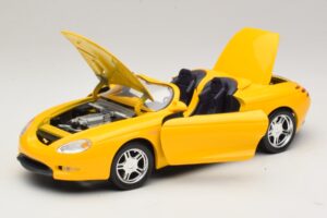 Ford Mustang Mach III Καμπριολέ Κίτρινο Maisto 1:18 32815 Μέταλλο - εικόνα 2 από 8