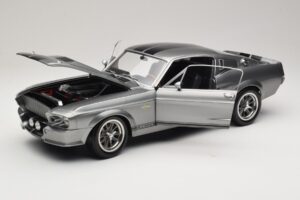 Ford Mustang Shelby GT500 Eleanor Γκρι Μεταλλικό & Μαύρο KK-Scale 1:12 KKDC120171 Μέταλλο - εικόνα 2 από 8