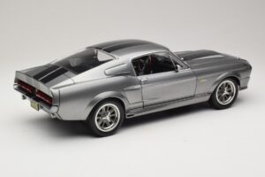 Ford Mustang Shelby GT500 Eleanor Γκρι Μεταλλικό & Μαύρο KK-Scale 1:12 KKDC120171 Μέταλλο - εικόνα 3 από 8
