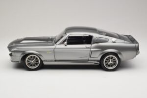 Ford Mustang Shelby GT500 Eleanor Γκρι Μεταλλικό & Μαύρο KK-Scale 1:12 KKDC120171 Μέταλλο - εικόνα 4 από 8