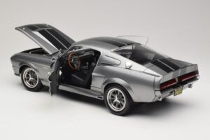 Ford Mustang Shelby GT500 Eleanor Γκρι Μεταλλικό & Μαύρο KK-Scale 1:12 KKDC120171 Μέταλλο - εικόνα 5 από 8