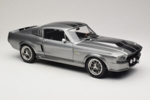 Ford Mustang Shelby GT500 Eleanor Γκρι Μεταλλικό & Μαύρο KK-Scale 1:12 KKDC120171 Μέταλλο - εικόνα 6 από 8
