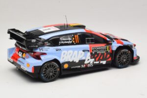 Hyundai i20 N Rally1 #11 T. Neuville / M. Wydaeghe Rally Monte Carlo 2026 IXO 1:18 18RMC270B Μέταλλο - εικόνα 2 από 6