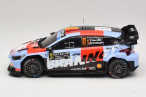 Hyundai i20 N Rally1 #11 T. Neuville / M. Wydaeghe Rally Monte Carlo 2026 IXO 1:18 18RMC270B Μέταλλο - εικόνα 3 από 6