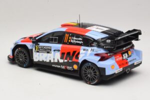 Hyundai i20 N Rally1 #11 T. Neuville / M. Wydaeghe Rally Monte Carlo 2026 IXO 1:18 18RMC270B Μέταλλο - εικόνα 5 από 6