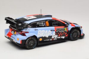 Hyundai i20 N Rally1 #16 A. Fourmaux / A. Coria Rally Monte Carlo 2026 IXO 1:18 18RMC270A Μέταλλο - εικόνα 2 από 6