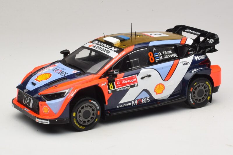 Hyundai i20 N Rally1 #8 O. Tanak / M. Jarveoja Rally Portugal 2025 IXO 1:18 18RMC251A Μέταλλο