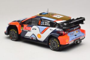Hyundai i20 N Rally1 #8 O. Tanak / M. Jarveoja Rally Portugal 2025 IXO 1:18 18RMC251A Μέταλλο - εικόνα 5 από 6