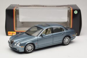 Jaguar S-Type X200 Μπλε Maisto 1:18 31865 Μέταλλο - εικόνα 8 από 8