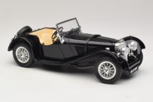 Jaguar SS100 Ρόντστερ Μαύρο Bburago 1:18 3006-M3 Μέταλλο - εικόνα 4 από 6