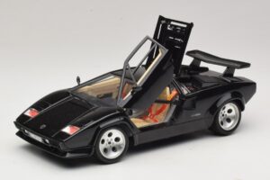 Lamborghini Countach 5000 Quattrovalvole Μαύρο Bburago 1:18 3337 Μέταλλο - εικόνα 2 από 8