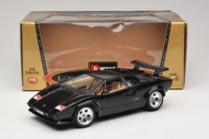 Lamborghini Countach 5000 Quattrovalvole Μαύρο Bburago 1:18 3337 Μέταλλο - εικόνα 8 από 8