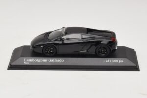 Lamborghini Gallardo Μαύρο Minichamps 1:43 400103504 Μέταλλο