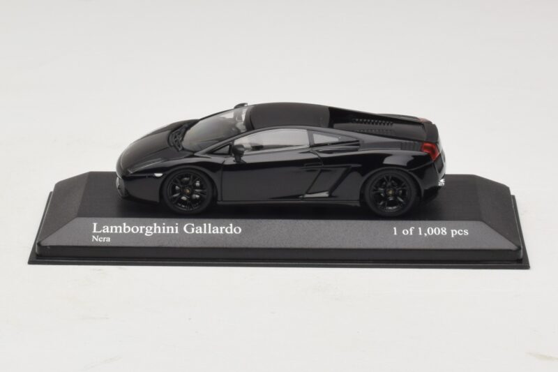 Lamborghini Gallardo Μαύρο Minichamps 1:43 400103504 Μέταλλο