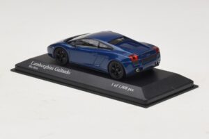 Lamborghini Gallardo Blue Metallic Minichamps 1:43 400103505 Μέταλλο - εικόνα 3 από 5