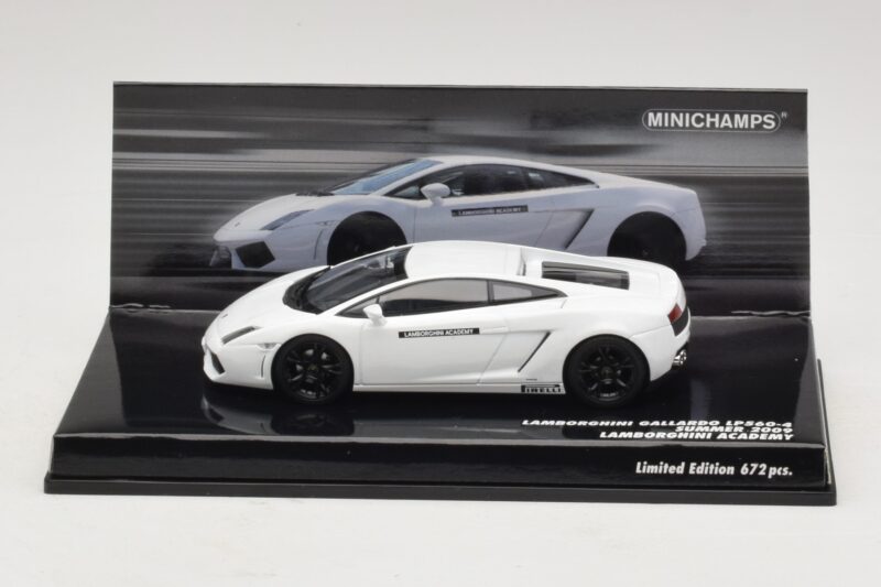 Lamborghini Gallardo LP560-4 Academy Λευκό Minichamps 1:43 436103801 Μέταλλο