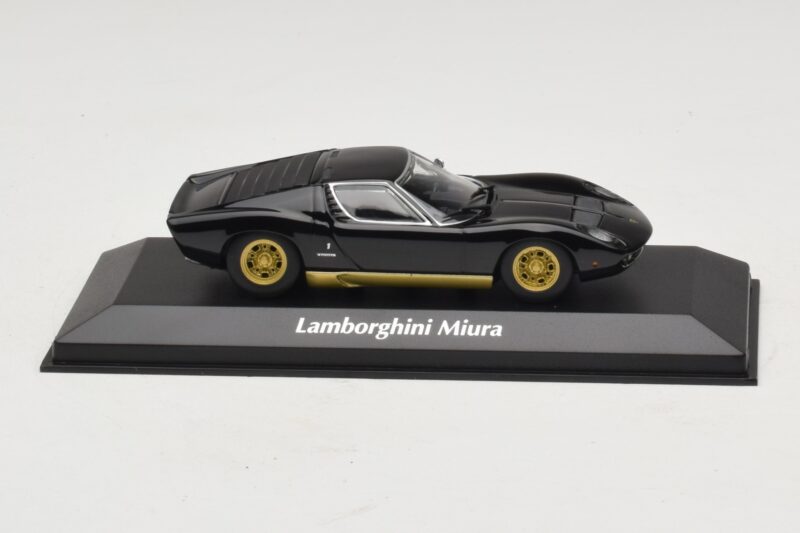 Lamborghini Miura P400 Μαύρο Maxichamps 1:43 940103000 Μέταλλο