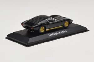 Lamborghini Miura P400 Μαύρο Maxichamps 1:43 940103000 Μέταλλο - εικόνα 2 από 5