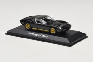 Lamborghini Miura P400 Μαύρο Maxichamps 1:43 940103000 Μέταλλο - εικόνα 3 από 5
