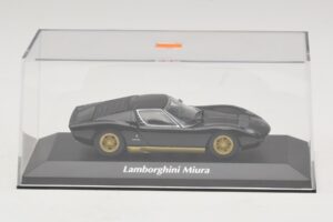 Lamborghini Miura P400 Μαύρο Maxichamps 1:43 940103000 Μέταλλο - εικόνα 4 από 5