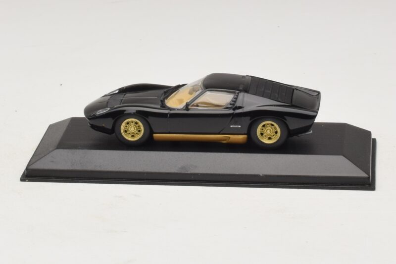 Lamborghini Miura P400 Μαύρο Minichamps 1:43 430103004 Μέταλλο