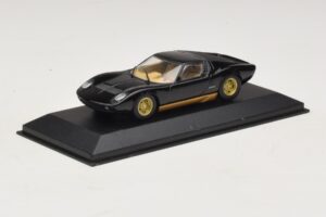 Lamborghini Miura P400 Μαύρο Minichamps 1:43 430103004 Μέταλλο - εικόνα 2 από 5