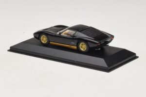 Lamborghini Miura P400 Μαύρο Minichamps 1:43 430103004 Μέταλλο - εικόνα 3 από 5