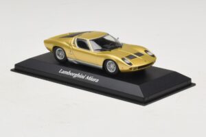 Lamborghini Miura P400 Χρυσό Maxichamps 1:43 940103002 Μέταλλο - εικόνα 3 από 5